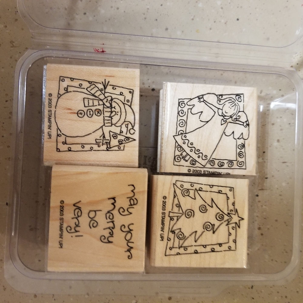 Holiday stamp set cardmaking
